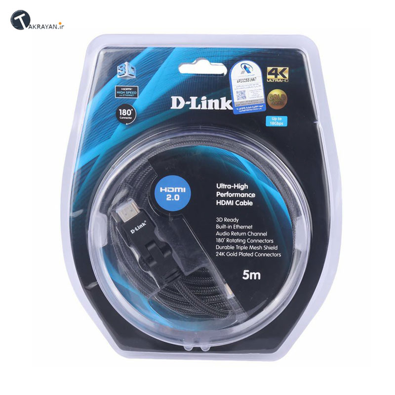 D-Link 4K HDMI Cable 5M